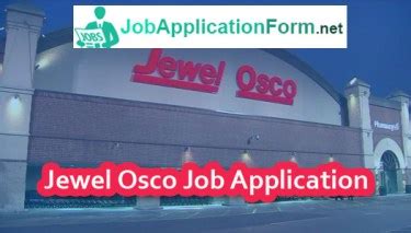 apply at jewel osco|jewel osco hiring part time.